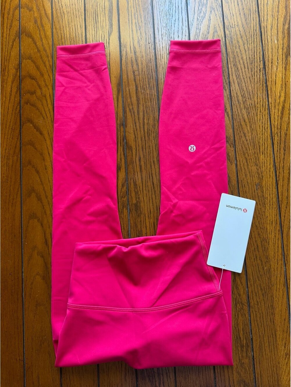 Lululemon Wunder Train No Line High Rise 25” Mulberry Spark Size 2 NWT